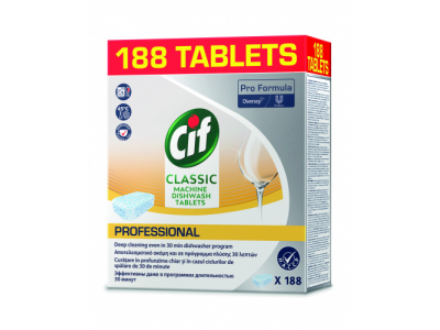 SUN ProFormula Dishwasher Tabs ClassicTrauku mazgājamo mašīnu tabletes (188 gab.) 101105836 101105836