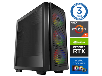 PSV AQUA Ryzen 5 7600X 16GB DDR5 2TB SSD M.2 NVME RTX4060Ti 8GB no-OS RW32524NS ENS411532524