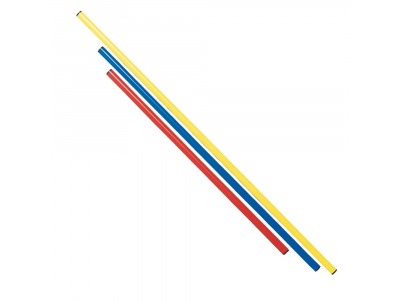 Plastic gimnastic stick TREMBLAY 100cm D25 red GY100 3700322913954