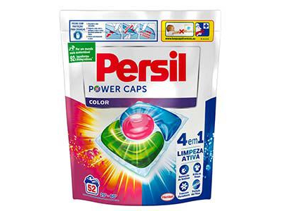 Persil Power Caps Color 4 in 1 veļas mazgāšanas kapsulas 52g PER42864 