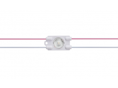 LED modulis 12V 0,5W, 63lm, silti balts, 3000K, 170°, IP67, LEMLUX. LEMLUX 