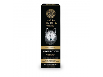 
				NATURA SIBERICA MEN Tonizējošs sejas krēms Wolf Power, 50 ml  4744183013001