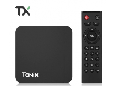 Tanix W2 S905W2 64-bit Quad Core ARM Cortex A53 Konsole 4K Ultra HD Android TV kaste ar tālvadības pulti Android 11 Smart TV 2Gb + 16GB Melns TANIX-W2-A-2GB-16GB 4752219009027