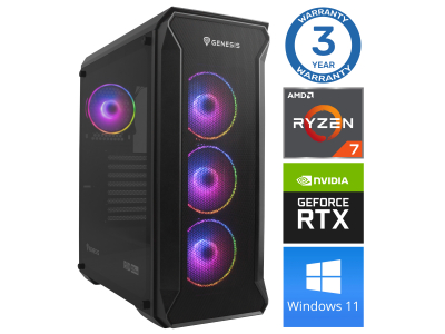 PSV Ryzen 7 5700X 16GB 250SSD M.2 NVME+2TB RTX4060 8GB WIN11 RW34519WH EWH411534519