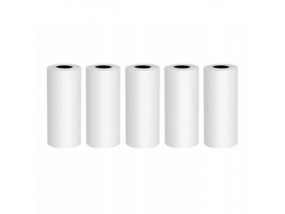 Set of paper rolls for mini thermal printer cat HURC9 - 5 pcs. MPPR5 9145576279014