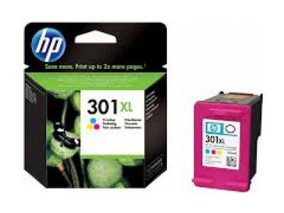 HP 301XL Tri-color Tintes kārtridžs CH564EE 884962894545