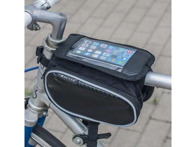 Forever BB-300 Velo Futlāris Mobīlajiem Telefoniem līdz 5.5'' Ar Lodziņu GSM011078 5900495345226