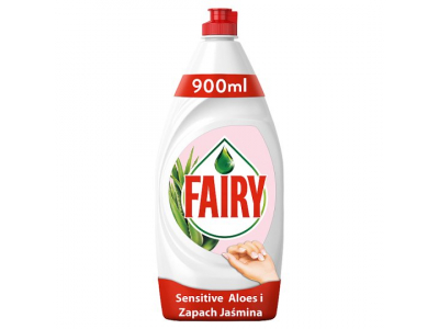 FAIRY trauku mazgāšanas līdzeklis.ALOE &amp; PINK JASMINE 900ml  