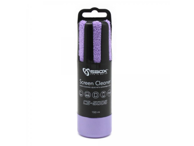 Sbox CS-5005U Screen Cleaner 150ml Purple CS-5005U 0616320533038