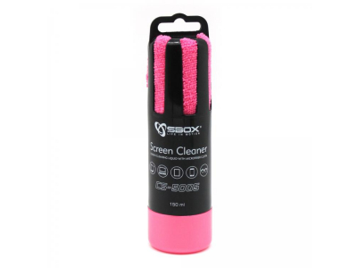 Sbox CS-5005P Screen Cleaner 150ml Pink CS-5005P 0616320533021