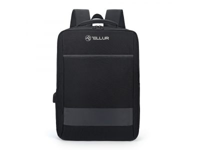 Tellur 15.6 Notebook Backpack Nomad with USB Port Black TLL611292 5949120004657