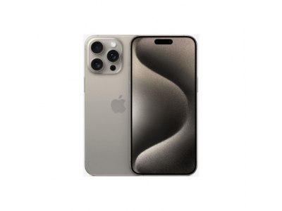 Apple | iPhone 15 Pro Max | Titanium | 6.7 " | Super Retina XDR display with ProMotion | 2790 x 1290 pixels | A17 Pro | Internal RAM 8 GB | 1000 GB | Dual SIM | Nano-SIM and eSIM | 4G | 5G | Main camera resolution 48+12 MP | Secondary camera resolution 12