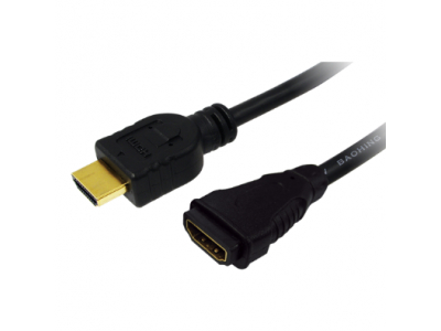 HDMI kabeļa pagarinātais 4.5m melns  