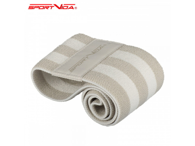 SportVida Fitnesa &amp; Krossfit Hip Band Gumijas priekš sēžas un apakšējo muskuļiem 32*7,6cm Pelēka SV-HK0251 5903133417361