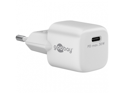 Goobay | USB-C PD GaN Fast Charger Nano (30 W) | 59716 | N/A 59716 4040849597169