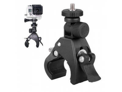 Bicycle flashlight holder rotates 360 degrees Bicycle flashlight holder 360 rotation clip 9145576282724