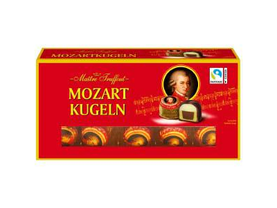 Konfektes MOZART ar pistāciju-marcipāna pildījumu 200g GU09931 