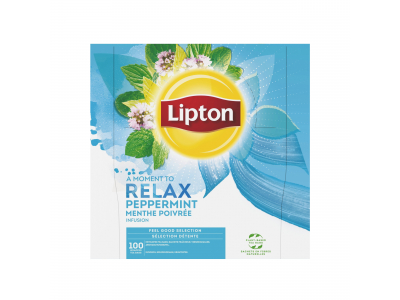 Piparmētru tēja LIPTON, 100 gab. x 1.8g  