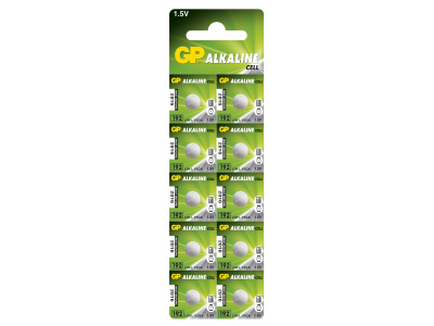 Batteries GP Alkaline 10 pcs 192-C10 LR41 / 17168                                                                                                               17168 202401300004