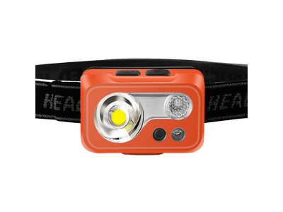 Headlight Warsun 074, 500mAh, M-USB 074 6976337900662