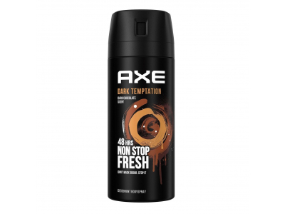 
				AXE Dark Temptation Vīriešu dezodorants-ķermeņa sprejs, 150 ml  8717644685037