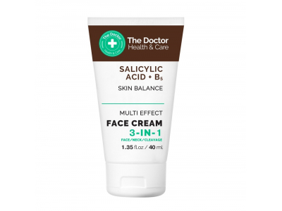 
				THE DOCTOR HEALTH &amp; CARE 3 in 1 Salicylic Acid + B5 Sejas krēms, 40 ml  5901845509336