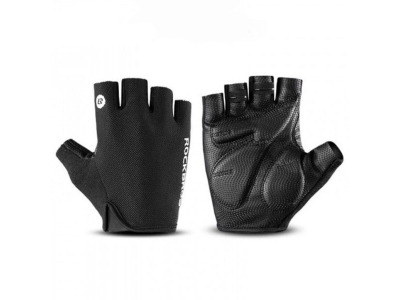 Rockbros S106BK cycling gloves, size L - black Rockbros-S106BK-L 7016802869342