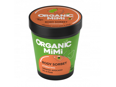 
				ORGANIC MIMI  Ķermeņa krēms - sorbets Hydrating Avocado &amp; Pear, 200 ml  8606032061068