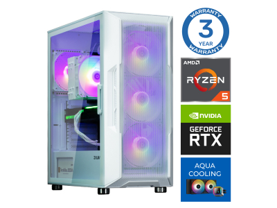 PSV AQUA Ryzen 5 7600X 16GB DDR5 1TB SSD M.2 NVME RTX3060 12GB no-OS RW35873NS ENS411535873