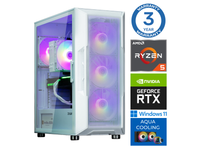 PSV AQUA Ryzen 5 7600X 16GB DDR5 2TB SSD M.2 NVME+2TB RTX3060 12GB WIN11Pro RW35880 EAN411535880