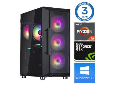 PSV Ryzen 5 5600X 32GB 500SSD M.2 NVME+2TB GTX1650 4GB WIN11 RW36062WH EWH411536062