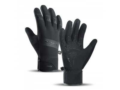 Insulated sports phone gloves (size S) - black Touchscreen gloves thickened 2 S black 5907769307737