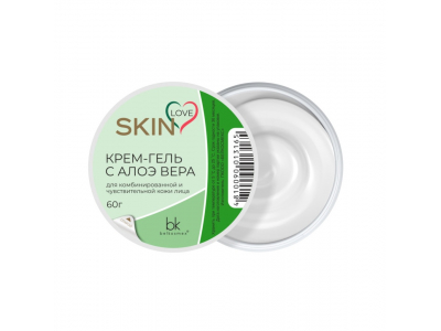 
				BELKOSMEX Skin Love Krēms-želeja ar alveju kombinētai un jutīgai sejas ādai, 60 g  4810090013165