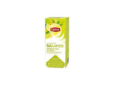 Zaļā tēja LIPTON Citrus, 25 x 2g  