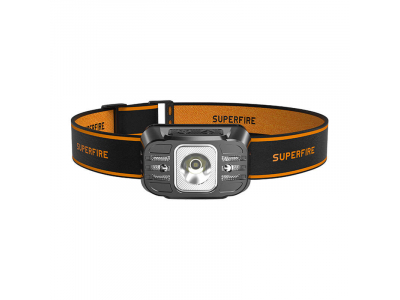 Headlamp Superfire HL75-S, 350lm, USB HL75-S 6975515770400