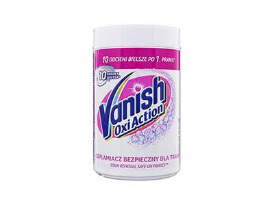 VANISH OXI Action White 625g. traipu tīrīšanas pulveris VAN08175 