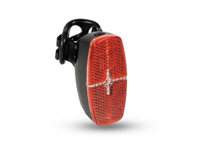 Bicycle Rear Light LED, 2xAAA battery, IPX5 HS081522     9990001081522