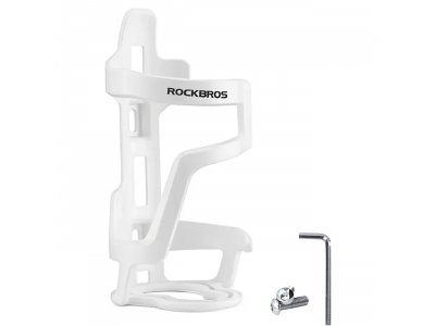 Rockbros 31210012002 bicycle water bottle holder - white Rockbros-31210012002 7439112278527