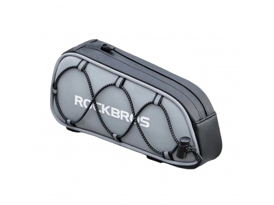 Rockbros 3012010901 bicycle bag for frame 0.9 l - silver Rockbros-3012010901 7381758550652