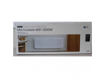 SALE OUT. | Mill | Heater | PA1200WIFI3 | Panel Heater | 1200 W | Suitable for rooms up to 15 m² | White | UNPACKED, USED, SCRATCHED ON BACK AND SCREEN, MISSING PROTECTIVE PACKAGING | IPX4 PA1200WIFI3SO 2000001297742