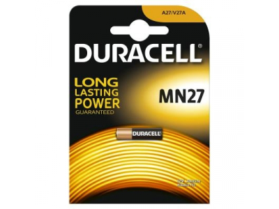 Duracell MN 27 (LR27) Blistera iepakojumā 1gb. MN27B1 5000394023352