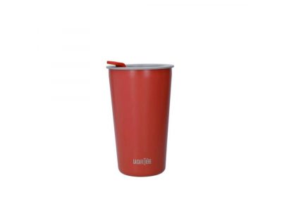 LA CAFETIÈRE PAVIA DW DUBULTSIENU KRŪZE 400ML, SARKANA, N/T, La Cafetiere GB40LCDWTMUGRED 5057982102074