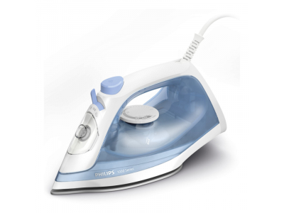  Philips 1000 Series Steam iron DST1030/20, 2000W, 20g/min continous steam, 90g steam boost, non-stick soleplate, 250ml water tank, DST1030/20 DST1030/20 