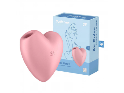 Clitoral massager Satisfyer Cutie Heart Light Red (pink) 4037264 4061504037264