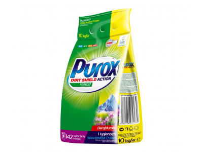 Veļas pulveris PUROX Universal, Eco, 142 mazg. reiz., 10kg  