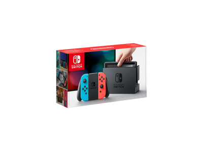 Nintendo Switch Neon Red | Neon Blue Console 2500166 0045496453596