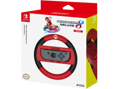 HORI Mario Kart 8 Deluxe - Racing Wheel Controller (Mario) |Nintendo Switch NSW-054U 0873124006520