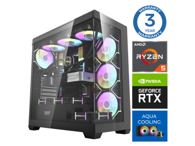 PSV AQUA Ryzen 5 7600X 16GB DDR5 1TB SSD M.2 NVME RTX4070 SUPER 12GB no-OS RW37030NS ENS411537030