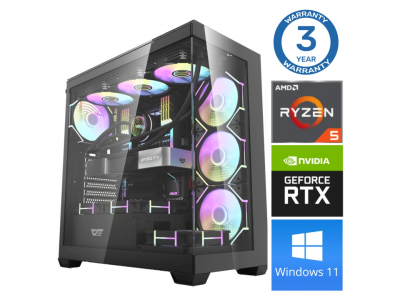 PSV Ryzen 5 7500F 64GB DDR5 1TB SSD M.2 NVME+2TB RTX4060Ti 8GB WIN11Pro RW36927 EAN411536927