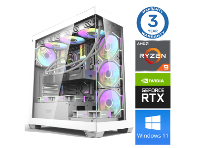 PSV Ryzen 9 5900X 32GB 1TB SSD M.2 NVME+2TB RTX4060Ti 8GB Win11 RW37238WH EWH411537238